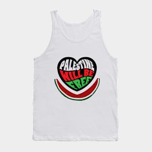 Palestine will be free Tshirts Tank Top